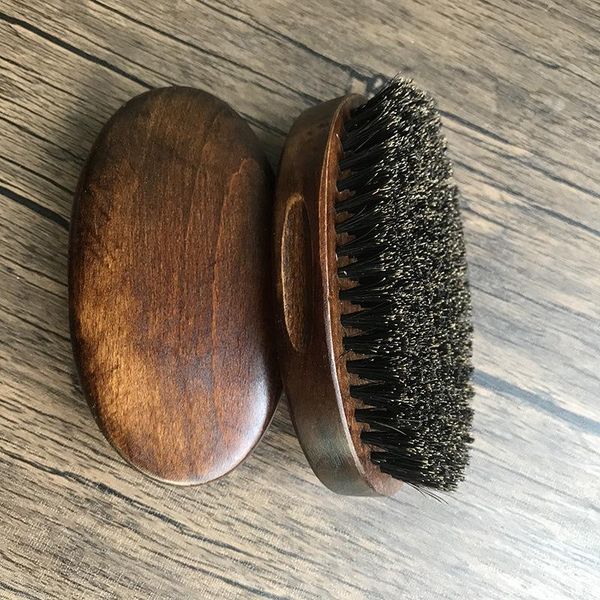 hair brushes mens boar hair bristle hard round wood handle beard mustache brush set maquiagem natural retro, Silver
hair brushes mens boar hair bristle hard round wood handle beard mustache brush set maquiagem natural retro, Silver