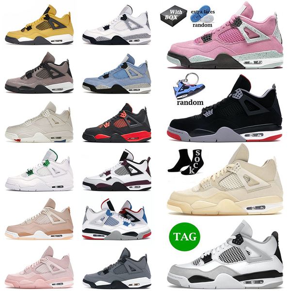 authentic jumpman basketball shoes jorden 4 4s iv university pink high bred sail military black j4 infrared canvas men women tennis
authentic jumpman basketball shoes jorden 4 4s iv university pink high bred sail military black j4 infrared canvas men women tennis