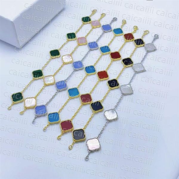 fashion charm bracelet classic 4 four leaf clover bracelet bangle chain 18k gold agate shell mother-of-pearl for women&girl wedding mot323p, Golden;silver
fashion charm bracelet classic 4 four leaf clover bracelet bangle chain 18k gold agate shell mother-of-pearl for women&girl wedding mot323p, Golden;silver