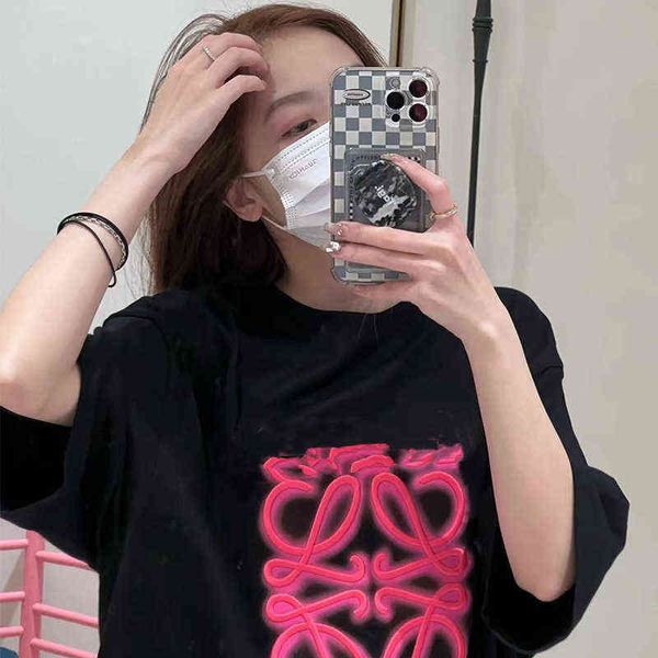 others apparelhigh version loe22 early spring new phosphor letter embroidery round neck casual short sleeve t-shirt men's and women, Black;white
others apparelhigh version loe22 early spring new phosphor letter embroidery round neck casual short sleeve t-shirt men's and women, Black;white