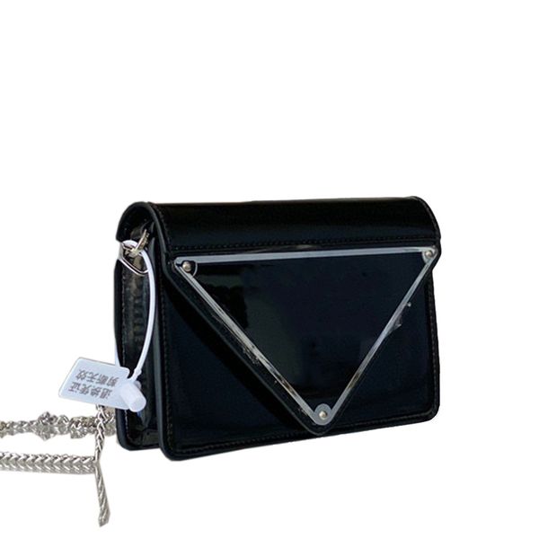 classic glossy leather mini shoulder bags clutch italy brand triangle sign crossbody bag fashion original hardware chain women luxury design
classic glossy leather mini shoulder bags clutch italy brand triangle sign crossbody bag fashion original hardware chain women luxury design