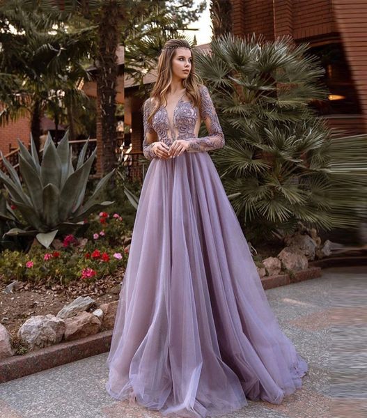 prom dresses 2023 plunging neckline lace long sleeves evening gowns floor length tulle vestidos de novia, Black
prom dresses 2023 plunging neckline lace long sleeves evening gowns floor length tulle vestidos de novia, Black