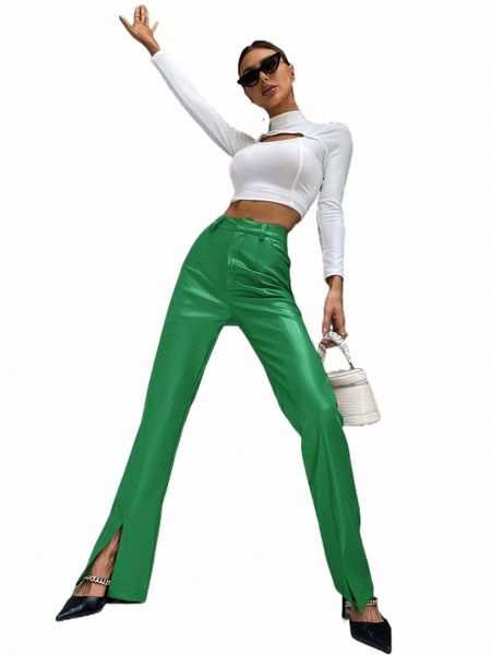 women's pants & capris high waist slit hem pu leather flare leg pants h45e#, Black;white
women's pants & capris high waist slit hem pu leather flare leg pants h45e#, Black;white