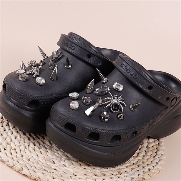 shoe parts accessories cool croc charms fashion for s diy punk vintage decoration 220909, White;pink
shoe parts accessories cool croc charms fashion for s diy punk vintage decoration 220909, White;pink