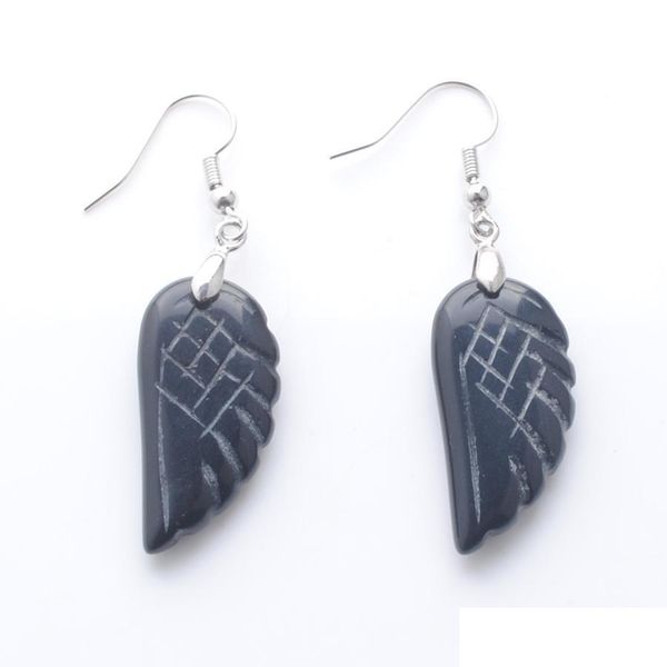 dangle chandelier angel wings stone dangle earrings black agate reiki chakra drop pendant earring birthday party jewelry dr3304 deli dhwxm, Silver
dangle chandelier angel wings stone dangle earrings black agate reiki chakra drop pendant earring birthday party jewelry dr3304 deli dhwxm, Silver