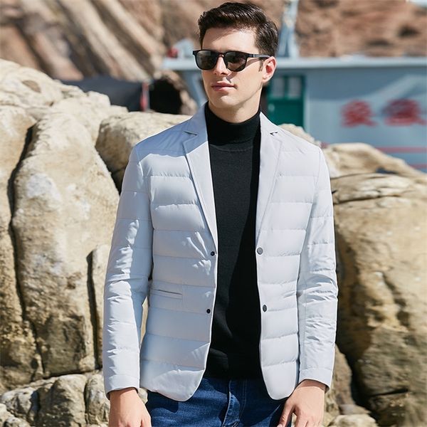 men's down parkas ucak brand 90% white duck down jackets suit clothing men classic streetwear turn-down collar feather blazers u8029 22, Black
men's down parkas ucak brand 90% white duck down jackets suit clothing men classic streetwear turn-down collar feather blazers u8029 22, Black