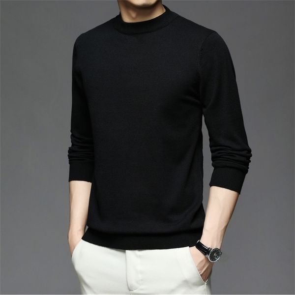 men s sweaters long sleeve half turtleneck 5 size 5 colors pullover warm casual knit 220908, White;black
men s sweaters long sleeve half turtleneck 5 size 5 colors pullover warm casual knit 220908, White;black