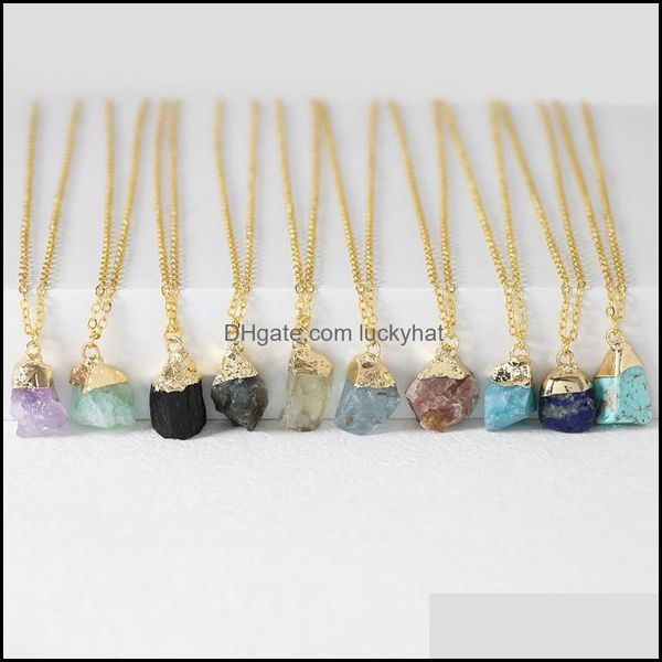 pendant necklaces irregar quartz stone pendant necklece for women men gold color chain amethysts turquois charm necklace healing reik dhygr, Silver
pendant necklaces irregar quartz stone pendant necklece for women men gold color chain amethysts turquois charm necklace healing reik dhygr, Silver