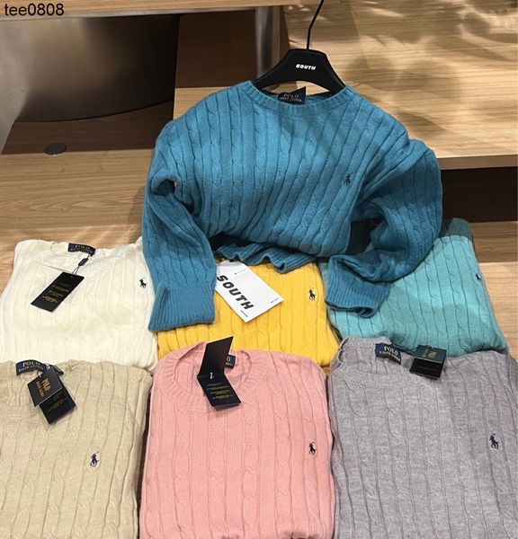 in early autumn sweater little horse embroidered american fried dough twist sweater loose pink sweater, White;black
in early autumn sweater little horse embroidered american fried dough twist sweater loose pink sweater, White;black
