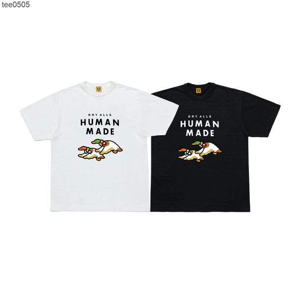 2022 summer new human dryalls flying duck printed bamboo cotton men's and women's short sleeve t-shirt, White;black
2022 summer new human dryalls flying duck printed bamboo cotton men's and women's short sleeve t-shirt, White;black