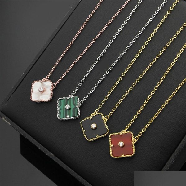 pendant necklaces single diamond women luxury designer necklace stainless steel four leaf clover necklace crystalhome2020 dhpqc, Silver
pendant necklaces single diamond women luxury designer necklace stainless steel four leaf clover necklace crystalhome2020 dhpqc, Silver
