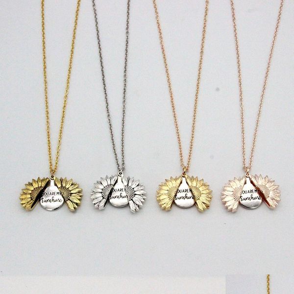 pendant necklaces fahion sunflower necklace valentine gift gold locket can open pendant you are my sunshine engraved clavicle chain f dhkec, Silver
pendant necklaces fahion sunflower necklace valentine gift gold locket can open pendant you are my sunshine engraved clavicle chain f dhkec, Silver