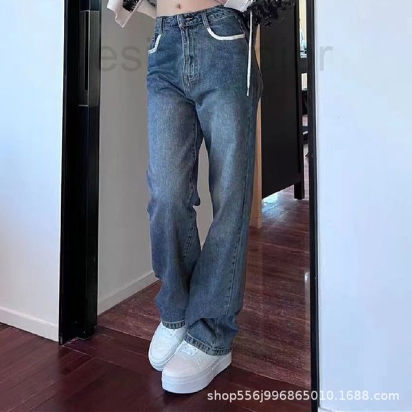 women's jeans designer nanyou women's wear early autumn new ce family high waist thin letter jeans pants women g9ty, Blue
women's jeans designer nanyou women's wear early autumn new ce family high waist thin letter jeans pants women g9ty, Blue