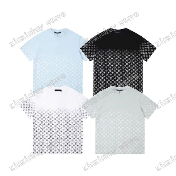 xinxinbuy men designer tees paris gradient letter print o-neck short sleeve cotton women black white xs-l, Black;brown
xinxinbuy men designer tees paris gradient letter print o-neck short sleeve cotton women black white xs-l, Black;brown