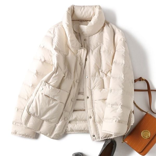 women's down parkas ly varey lin winter women 90% duck down fit coat casual light feather jacket single breasted warm parker solid colo, Black
women's down parkas ly varey lin winter women 90% duck down fit coat casual light feather jacket single breasted warm parker solid colo, Black