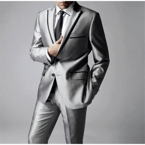 men's suits blazers est groomsmen shiny silver grey groom tuxedos lapel men suits wedding/prom man blazer jacketpantstie 220909, White;black
men's suits blazers est groomsmen shiny silver grey groom tuxedos lapel men suits wedding/prom man blazer jacketpantstie 220909, White;black