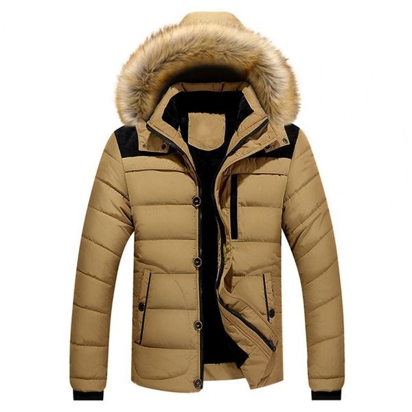 men's down parkas winter down coat men parkas thick hooded padded jacket men detachable hat puffer jacket erkek mont 220909, Black
men's down parkas winter down coat men parkas thick hooded padded jacket men detachable hat puffer jacket erkek mont 220909, Black