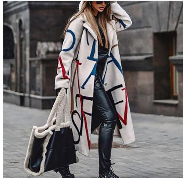 2023 new women's wool & blends casual coat letter printed winter turn down collar long sleeve jacket woman long coats and jackets pluz, Black
2023 new women's wool & blends casual coat letter printed winter turn down collar long sleeve jacket woman long coats and jackets pluz, Black