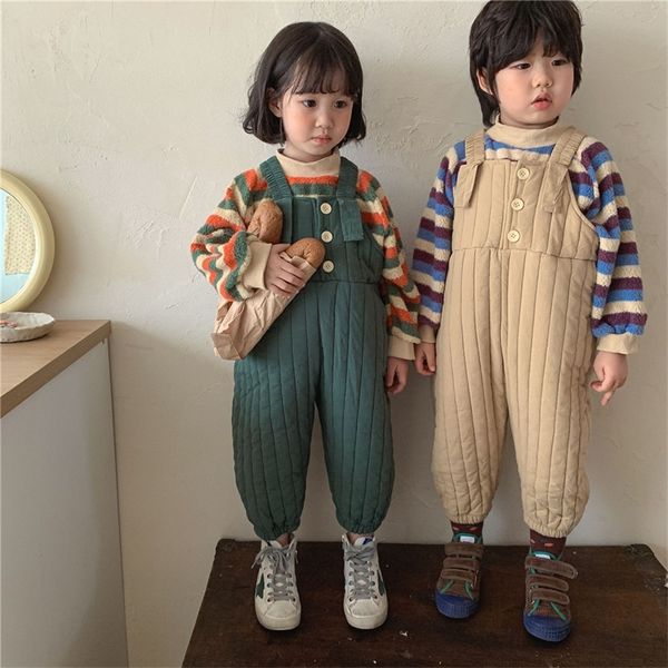 overalls autumn winter solid color quilted overalls korean style boys and girls warm thick casual suspender trousers 2-6y 220909, Blue
overalls autumn winter solid color quilted overalls korean style boys and girls warm thick casual suspender trousers 2-6y 220909, Blue