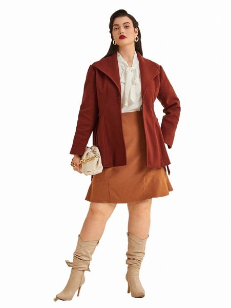 plus size outerwear & coats plus waterfall collar slant pocket belted overcoat 20ce#, Black
plus size outerwear & coats plus waterfall collar slant pocket belted overcoat 20ce#, Black
