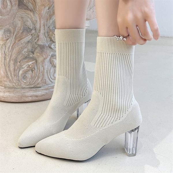 boots winter women knitting ankle sock boots luxury fashion party thick pumps chelsea boots casual shoes ladies snow botas 220908, Black
boots winter women knitting ankle sock boots luxury fashion party thick pumps chelsea boots casual shoes ladies snow botas 220908, Black