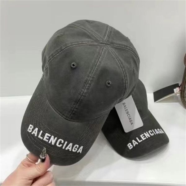 designer ball balencaigass caps hats classic paris baseball cap letter embroidery washed old duck tongue mens summer versatile sunscreen pu, Blue;gray
designer ball balencaigass caps hats classic paris baseball cap letter embroidery washed old duck tongue mens summer versatile sunscreen pu, Blue;gray