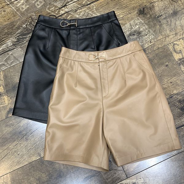 women's jumpsuits & rompers designer european autumn and winter 2022 new genuine leather sheep skin five point trousers high waist deli, Black;white
women's jumpsuits & rompers designer european autumn and winter 2022 new genuine leather sheep skin five point trousers high waist deli, Black;white