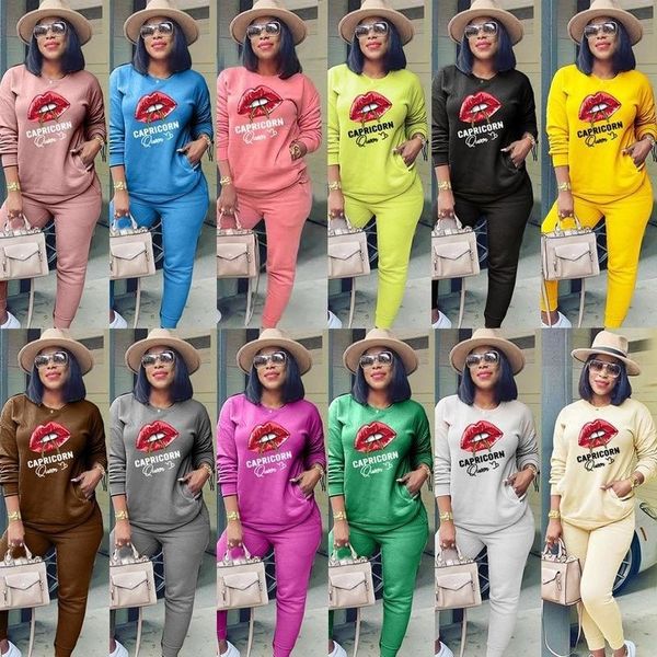women tracksuits spring autumn two piece set woman fashion long sleeve pants lip print sports sweatpant suits jogging suit 2 piece sets, Gray
women tracksuits spring autumn two piece set woman fashion long sleeve pants lip print sports sweatpant suits jogging suit 2 piece sets, Gray