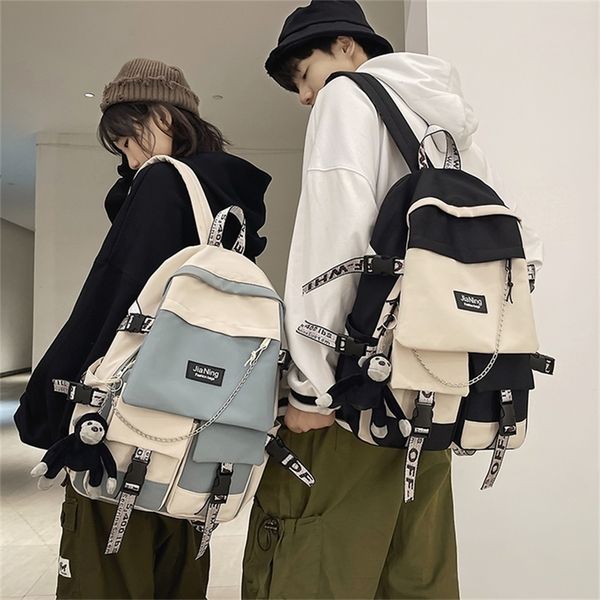 backpack male harajuku ulzzang high school student female large capacity junior high school backpack 220909
backpack male harajuku ulzzang high school student female large capacity junior high school backpack 220909