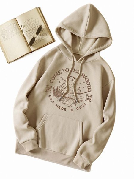 women's hoodies & sweatshirts mountain and slogan graphic thermal lined hoodie 745z#, Black
women's hoodies & sweatshirts mountain and slogan graphic thermal lined hoodie 745z#, Black