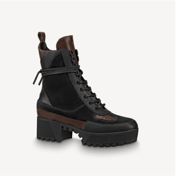 women platform ankle boot real leather lace designer shoes woman desert boot for autumn and winter, Black
women platform ankle boot real leather lace designer shoes woman desert boot for autumn and winter, Black