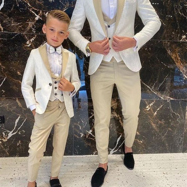 men's suits blazers est pattern father and son men suits wedding prom groom tuxedos terno masculino slim fit blazer 3 pieces jacketpant, White;black
men's suits blazers est pattern father and son men suits wedding prom groom tuxedos terno masculino slim fit blazer 3 pieces jacketpant, White;black