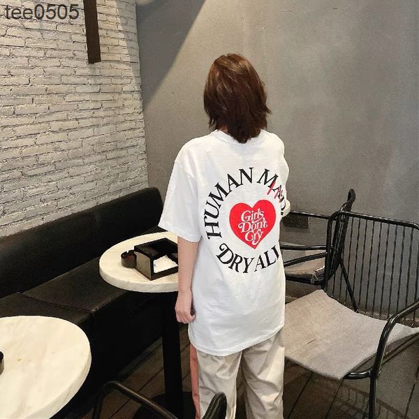 fashion human made isetan co branded love printed slub cotton men's and women's short sleeved t-shirt, White;black
fashion human made isetan co branded love printed slub cotton men's and women's short sleeved t-shirt, White;black