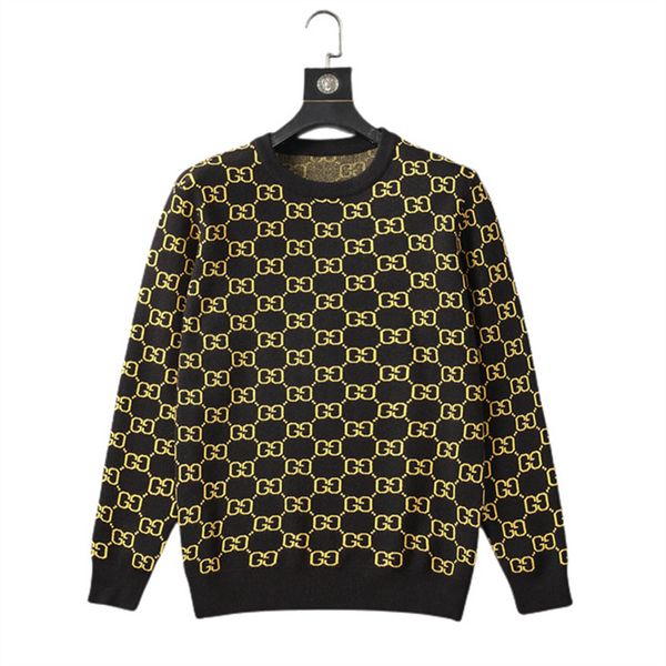 brand designers design fashionable men's sweaters leisure long classic luxury plaid pullover a variety of styles and women's loose, White;black
brand designers design fashionable men's sweaters leisure long classic luxury plaid pullover a variety of styles and women's loose, White;black