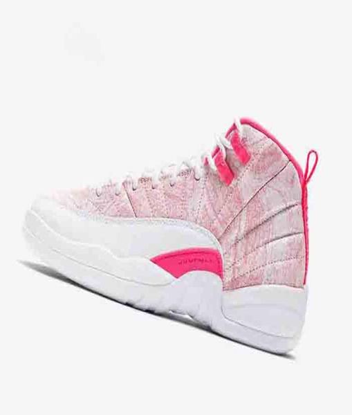 12 ice cream women casual shoes 12s gs whitearctic punchhyper pink outdoor