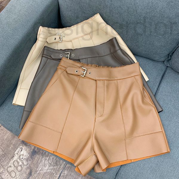 women's jumpsuits & rompers designer haining leather shorts women's sheepskin 2022 new autumn high waist elastic wide legs simple, Black;white
women's jumpsuits & rompers designer haining leather shorts women's sheepskin 2022 new autumn high waist elastic wide legs simple, Black;white