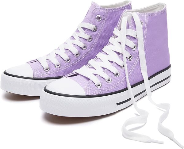 purple high-canvas sports classic canvas walking sneakers
purple high-canvas sports classic canvas walking sneakers