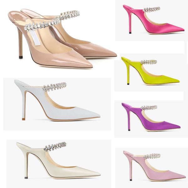 women sandal slipper high heels london designer j-m-shoes bing crystal strap mules pointy naked patent leather brand with box, Black
women sandal slipper high heels london designer j-m-shoes bing crystal strap mules pointy naked patent leather brand with box, Black