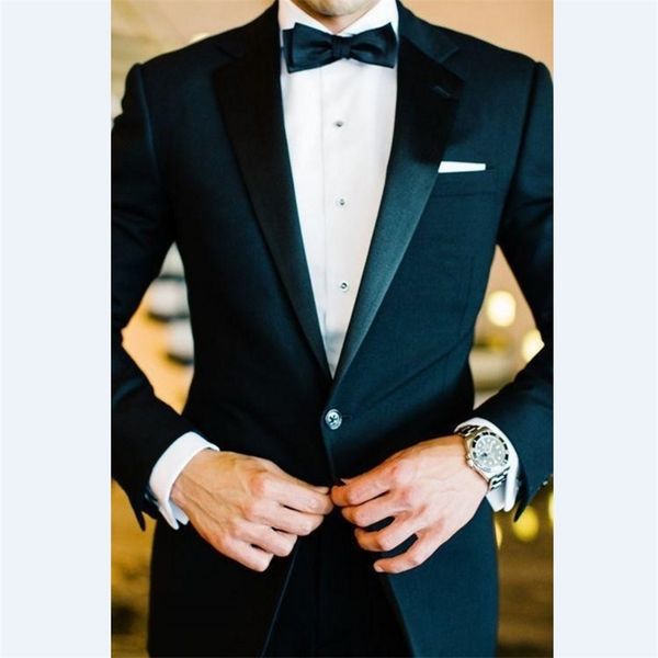 men's suits blazers custom made groomsmen notch satin lapel groom tuxedos black men suits wedding man 2 pieces jacket pants bow tie b85, White;black
men's suits blazers custom made groomsmen notch satin lapel groom tuxedos black men suits wedding man 2 pieces jacket pants bow tie b85, White;black