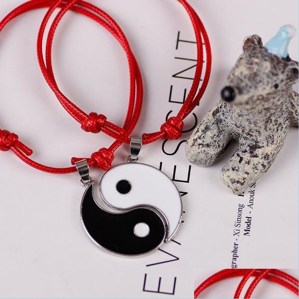 charm bracelets fashion rope leather bracelets tai chi yin yang adjustable bracelet wristband bangle cuff jewelry will and sandy drop dh38e, Golden;silver
charm bracelets fashion rope leather bracelets tai chi yin yang adjustable bracelet wristband bangle cuff jewelry will and sandy drop dh38e, Golden;silver