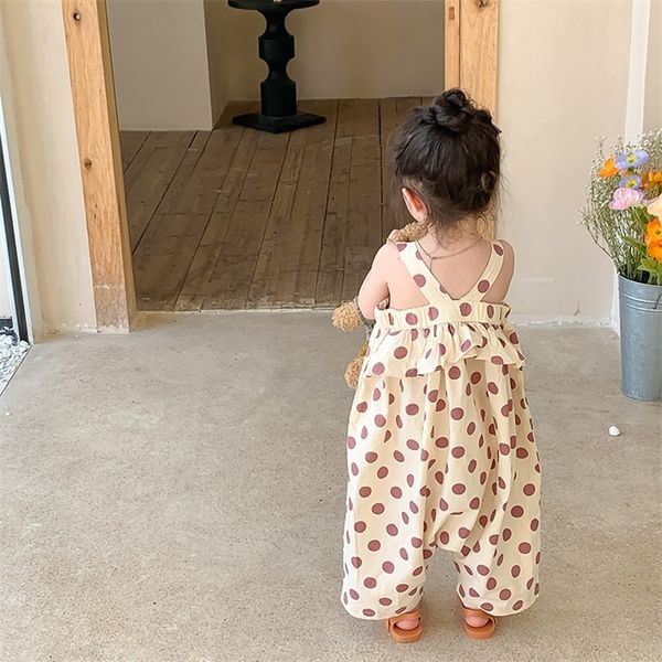 overalls baby girls summer cotton dot cute lacework loose overalls casual all-match sleeveless suspender harem trousers 220909, Blue
overalls baby girls summer cotton dot cute lacework loose overalls casual all-match sleeveless suspender harem trousers 220909, Blue