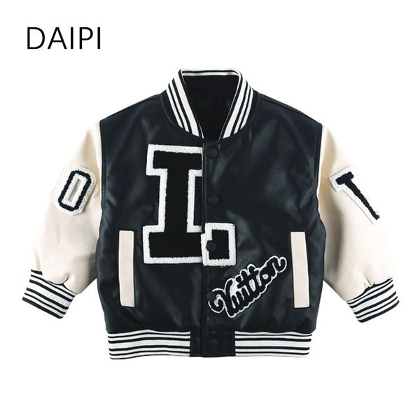 jackets leather children's jacket letter jacket for girls cotton coat for girls black baseball jacket for boy children's clothing, Blue;gray
jackets leather children's jacket letter jacket for girls cotton coat for girls black baseball jacket for boy children's clothing, Blue;gray