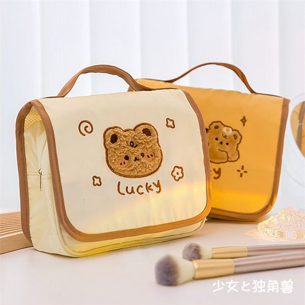 cosmetic bags cases portable cosmetic bag for women cartoon large capacity travel makeup bags toiletries organizer cute hanging bathroom was
cosmetic bags cases portable cosmetic bag for women cartoon large capacity travel makeup bags toiletries organizer cute hanging bathroom was