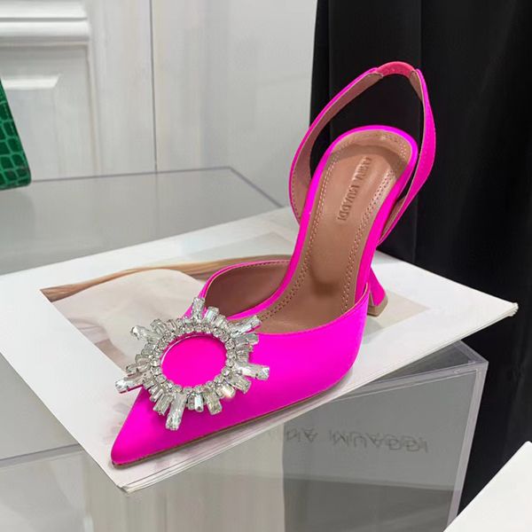 sandals dress shoes heeled shoe luxury designer satin high amina muaddi bow crystal-embellished buckle pointed toe sunflower pcv sandal 10cm, Black
sandals dress shoes heeled shoe luxury designer satin high amina muaddi bow crystal-embellished buckle pointed toe sunflower pcv sandal 10cm, Black