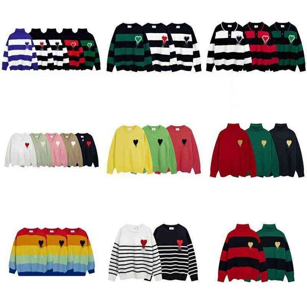 french fashion sweaters for men and women a love embroidery series knitted sweater for couples loose casual bottoming shirts trendy, White;black
french fashion sweaters for men and women a love embroidery series knitted sweater for couples loose casual bottoming shirts trendy, White;black