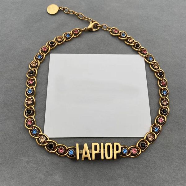fashion color initial letter choker necklace bijoux for lady womens party wedding lovers gift jewelry with box278f, Golden;silver
fashion color initial letter choker necklace bijoux for lady womens party wedding lovers gift jewelry with box278f, Golden;silver