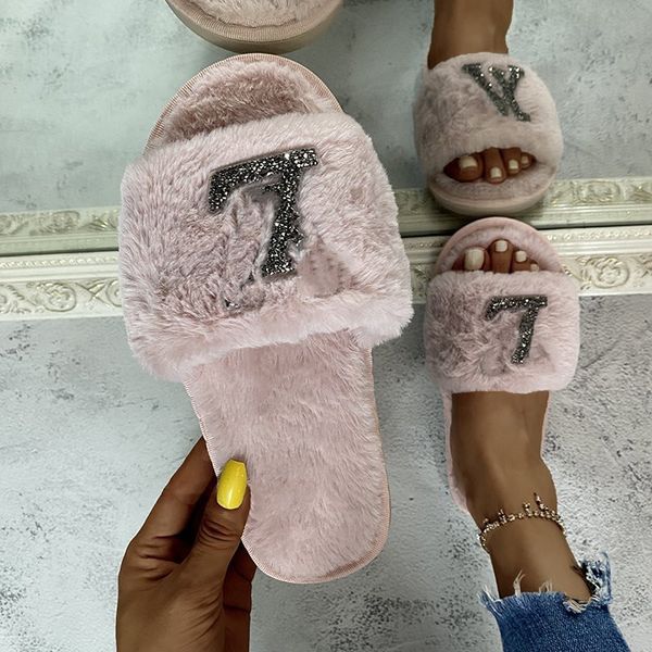 slippers luxurys rhinestone diamond fur women paseo paris comfortable furry flat mule slides fashion ladies fluffy platform sandals indoor, Black
slippers luxurys rhinestone diamond fur women paseo paris comfortable furry flat mule slides fashion ladies fluffy platform sandals indoor, Black