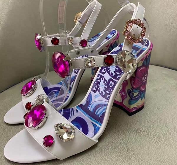 luxury diamond sandals lady chunky heel crystal sandalias women glitter style open toe platform shoes runway rhinestone high heels white lea, Black
luxury diamond sandals lady chunky heel crystal sandalias women glitter style open toe platform shoes runway rhinestone high heels white lea, Black