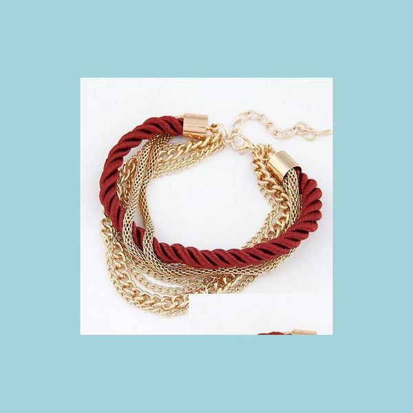 charm bracelets fashion mtilayer charm bracelet exaggerated gold chain female of handwoven rope jewelry drop delivery 20 dhtcl, Golden;silver
charm bracelets fashion mtilayer charm bracelet exaggerated gold chain female of handwoven rope jewelry drop delivery 20 dhtcl, Golden;silver