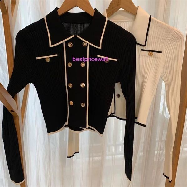 balman hooded 2021 autumn knitted slim fitting double breasted sweater gold button lapel ice silk blouse zbev, Black
balman hooded 2021 autumn knitted slim fitting double breasted sweater gold button lapel ice silk blouse zbev, Black